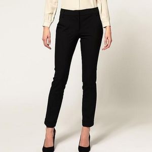 Zara - Low Rise Black Dress Pants - Medium